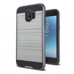 Samsung Galaxy J2 Core / J260 Armor Hybrid Case (Silver)